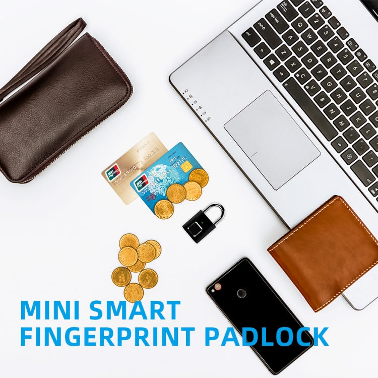 L34 Fingerprint Lock Smart Lock Household Luggage Dormitory Storage Cabinet Electronic Padlock - Padlocks by buy2fix | Online Shopping UK | buy2fix