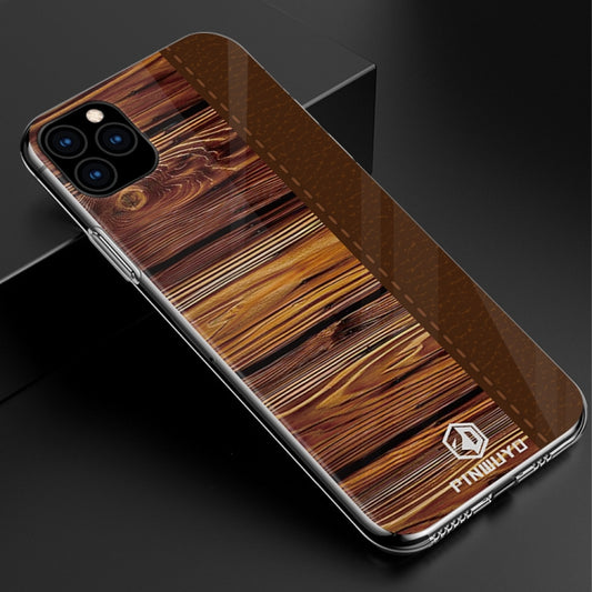 For iPhone 11 Pro For iPhone 11 Pro PINWUYO Pindun Series Slim 3D Call Flashing PC All-inclusive Waterproof Shockproof Protection Case(Brown) by PINWUYO