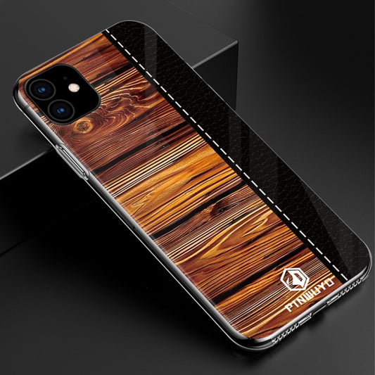 For iPhone 11 PINWUYO Pindun Series Slim 3D Call Flashing PC All-inclusive Waterproof Shockproof Protection Case(Black) by PINWUYO