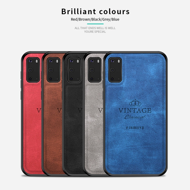 For Galaxy S20 PINWUYO Zun Series PC + TPU + Skin Waterproof Anti-fall All-inclusive Protective Case(Blue) - Galaxy Phone Cases by PINWUYO | Online Shopping UK | buy2fix