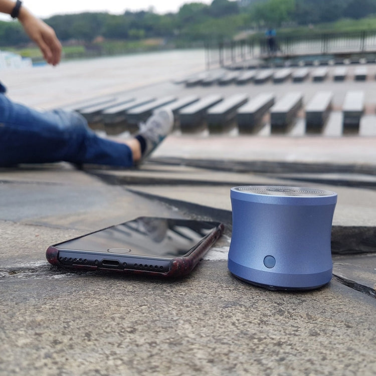 EWA A109M Portable Bluetooth Speaker Wireless Heavy Bass Bomm Box Subwoofer Phone Call Surround Sound Bluetooth Shower Speaker(Silver) - Mini Speaker by EWA | Online Shopping UK | buy2fix