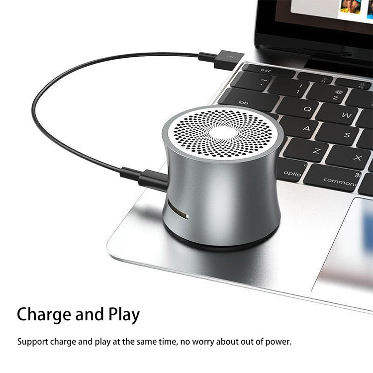 EWA A109M Portable Bluetooth Speaker Wireless Heavy Bass Bomm Box Subwoofer Phone Call Surround Sound Bluetooth Shower Speaker(Gold) - Mini Speaker by EWA | Online Shopping UK | buy2fix