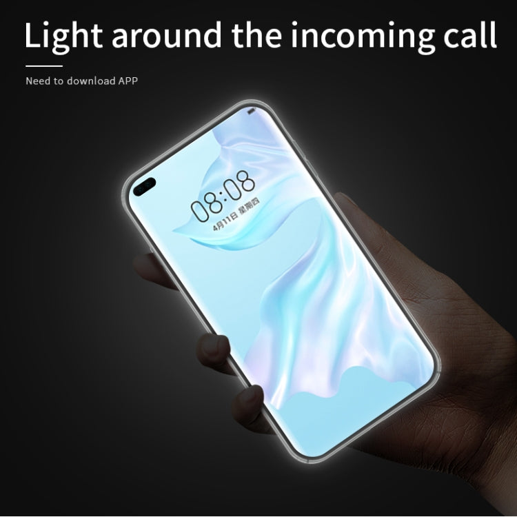 For Huawei P40 PINWUYO Pindun Series Slim 3D Flashing All-inclusive PC Case(Black) - Huawei Cases by PINWUYO | Online Shopping UK | buy2fix
