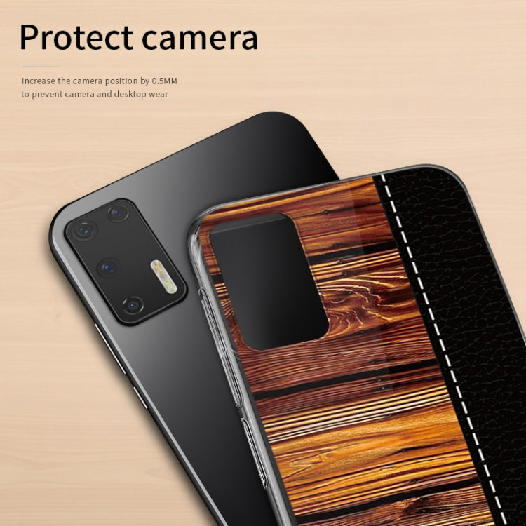 For Huawei P40 PINWUYO Pindun Series Slim 3D Flashing All-inclusive PC Case(Blue) - Huawei Cases by PINWUYO | Online Shopping UK | buy2fix
