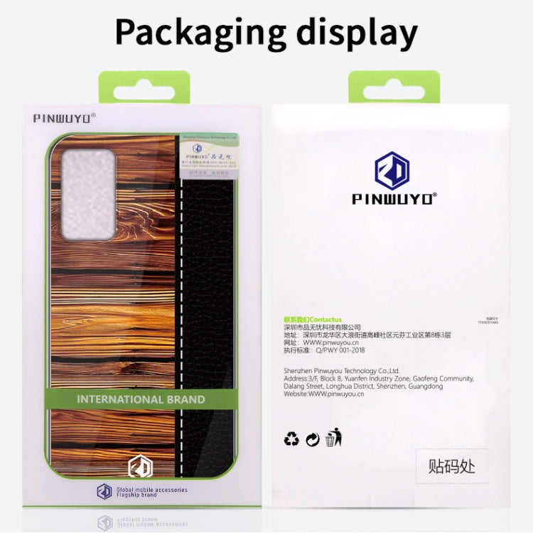 For Huawei P40 Pro PINWUYO Pindun Series Slim 3D Flashing All-inclusive PC Case(Black) by PINWUYO