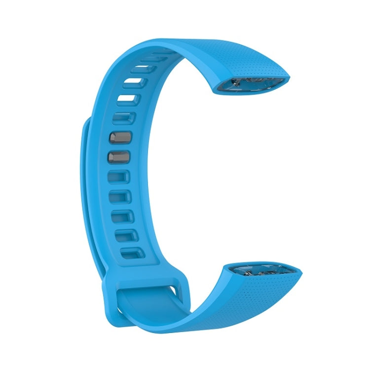 For Huawei Band 2 Pro / Band 2 / ERS-B19 / ERS-B29 Sports Bracelet Silicone Watch Band(Blue) - Watch Bands by buy2fix | Online Shopping UK | buy2fix