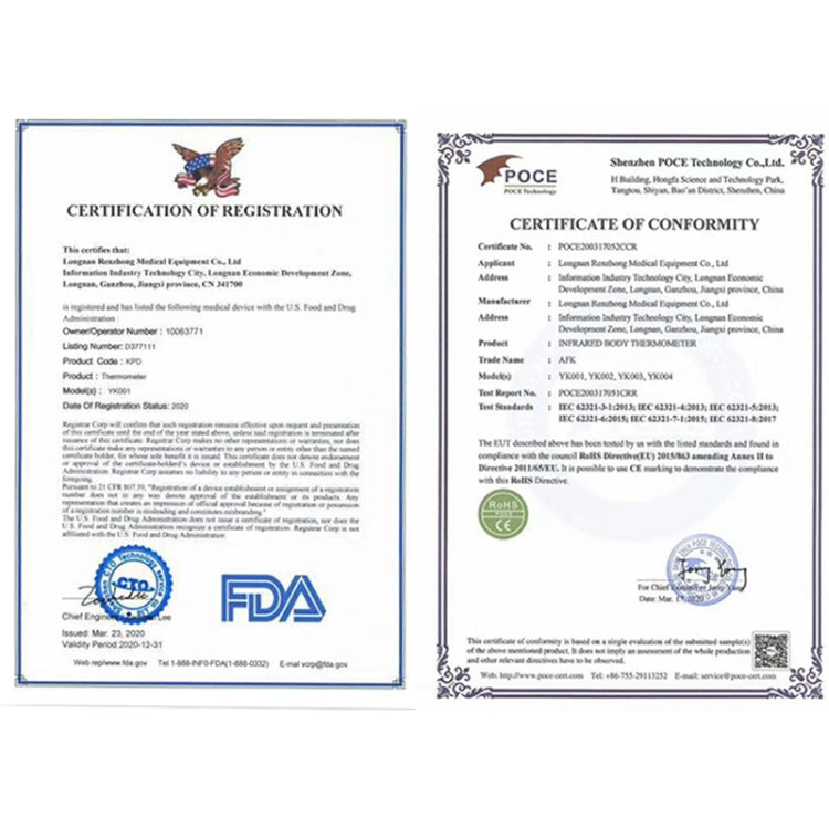 Non-contact LCD Digital Thermometer Handheld Infrared Forehead Body Thermometer For Baby Adult by buy2fix