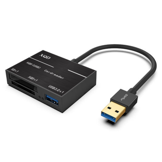 Onten 5212B USB3.0 To XQD + SD Card High-Speed Card Reader - by Onten | Online Shopping UK | buy2fix