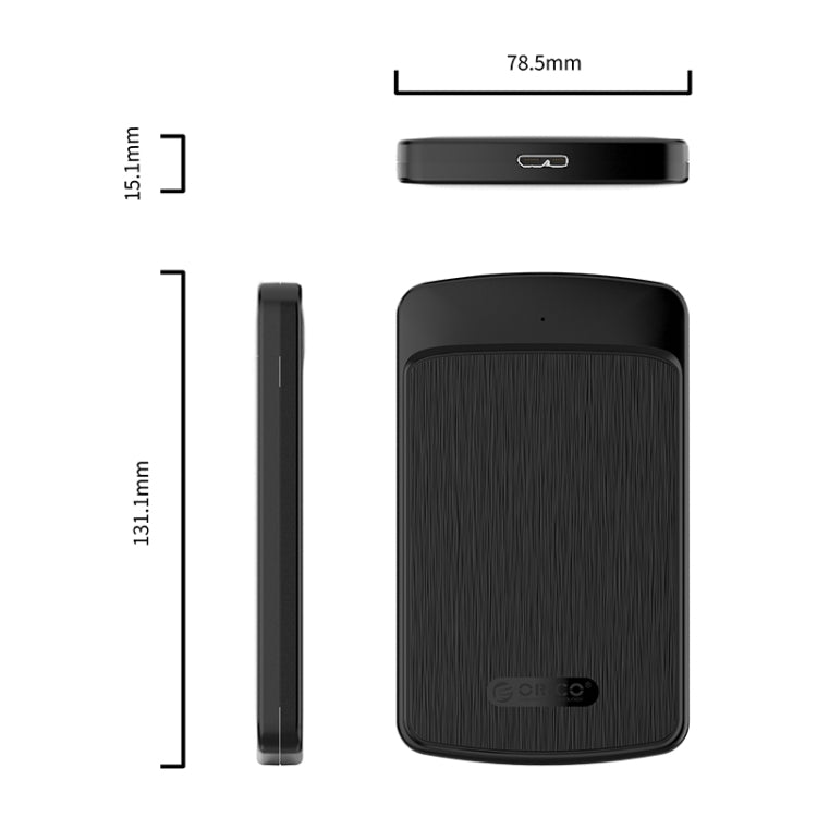 ORICO 2020U3 2.5-Inch Hard Drive Enclosure - by ORICO | Online Shopping UK | buy2fix