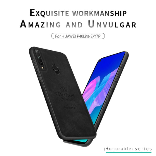 For Huawei Y7P/P40Lite E/Honor9C PINWUYO Zun Series PC + TPU + Skin Waterproof And Anti-fall All-inclusive Protective Shell(Red) by PINWUYO