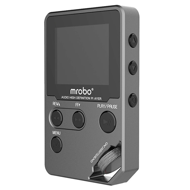 1.8 inch HIFI MP3 Player Metal High Sound Quality Entry-level Lossless Music Player, Support TF Card / FM / E-book, Memory Size:8GB(Grey) - MP3 Player by buy2fix | Online Shopping UK | buy2fix