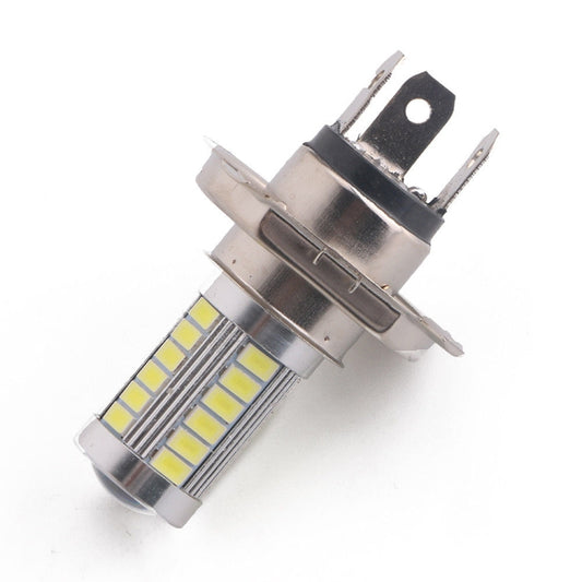 H4 High Bright Dual Beam Hi/Lo 5630 33-LED SMD Car LED Fog Light Auto Styling Driving Lamp Pure White Bulbs by buy2fix