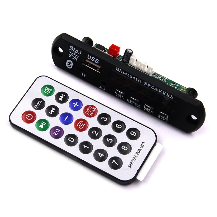 12V MP3 WMA Decoder Board Audio Module USB TF Radio with Bluetooth for Car accessories - MP3 Player by buy2fix | Online Shopping UK | buy2fix