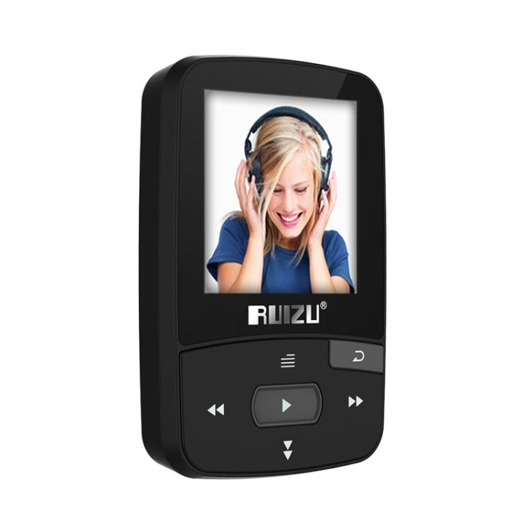 Original RUIZU X50 Sport Bluetooth MP3 Player 8gb Clip Mini with Screen Support FM,Recording,E-Book,Clock,Pedometer - MP3 Player by buy2fix | Online Shopping UK | buy2fix