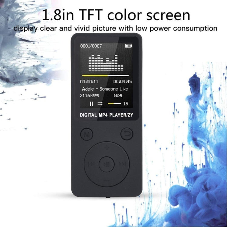 Portable MP4 Lossless Sound Music Player FM Recorder Walkman Player Mini Support Music, Radio, Recording, MP3, TF Card, No Memory(Blue) - MP3 Player by buy2fix | Online Shopping UK | buy2fix