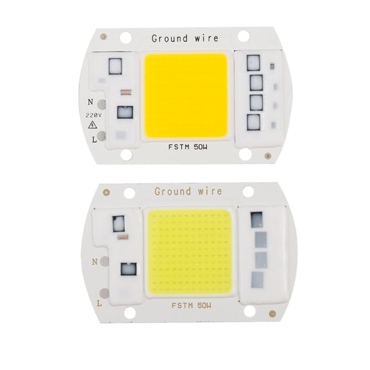 High Power 220V LED FloodlightCool/Warm White COB LED Chip IP65 Smart IC Driver Lamp(30W white) by buy2fix