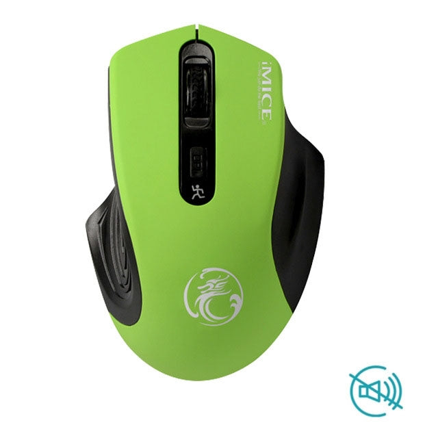 iMICE 2.4GHz 2000DPI Adjustable USB 3.0 Receiver Optical Computer Mouse - Wireless Mice by iMICE | Online Shopping UK | buy2fix