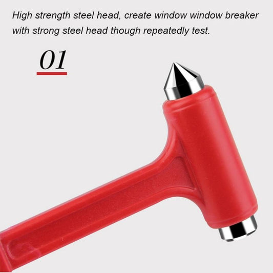 3 PCS Multifunctional Safety Hammers Car Windows Breaker Mini Rescue Escape Tool by buy2fix