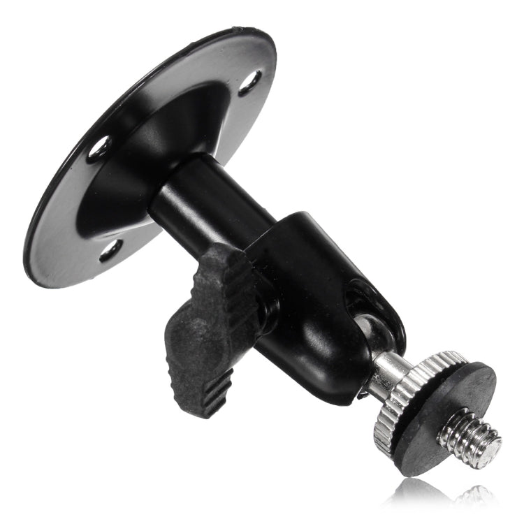 Wall Mount Bracket Installation Metal Holder Secure Rotary CCTV Camera Stand - Mounting Bracket by buy2fix | Online Shopping UK | buy2fix