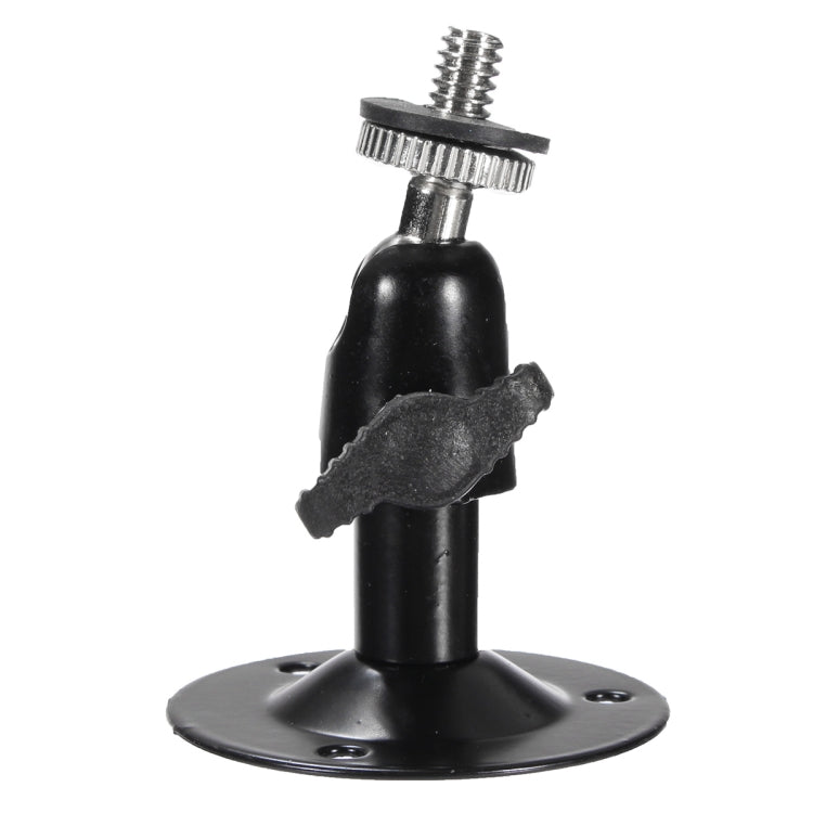 Wall Mount Bracket Installation Metal Holder Secure Rotary CCTV Camera Stand - Mounting Bracket by buy2fix | Online Shopping UK | buy2fix