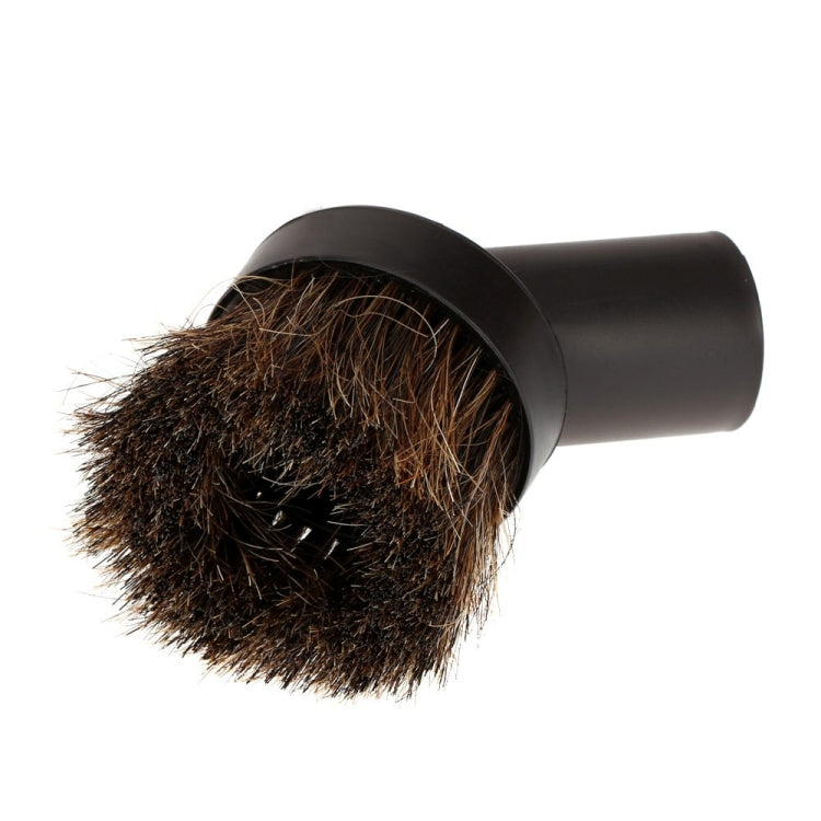 5 PCS 32mm Vacuum cleaner brush head Home Use Mixed Horse Hair Oval Cleaning Brush Head Vacuum Cleaner Accessories Tool(Black) - Other Accessories by buy2fix | Online Shopping UK | buy2fix
