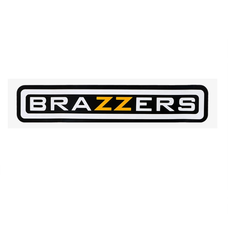 10 PCS BRAZZERS Car Sticker Auto Decals foe Car Styling, Size: 4.9x22.5cm - Decorative Sticker by buy2fix | Online Shopping UK | buy2fix