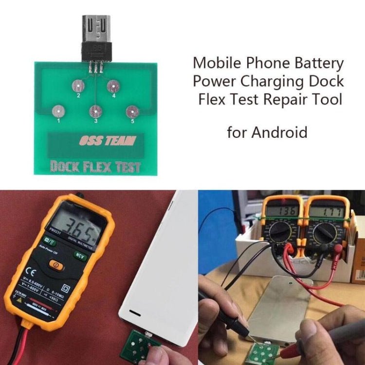 2 PCS Free Disassembly Detection Tail Plug Test Board For Android - Test Tools by buy2fix | Online Shopping UK | buy2fix