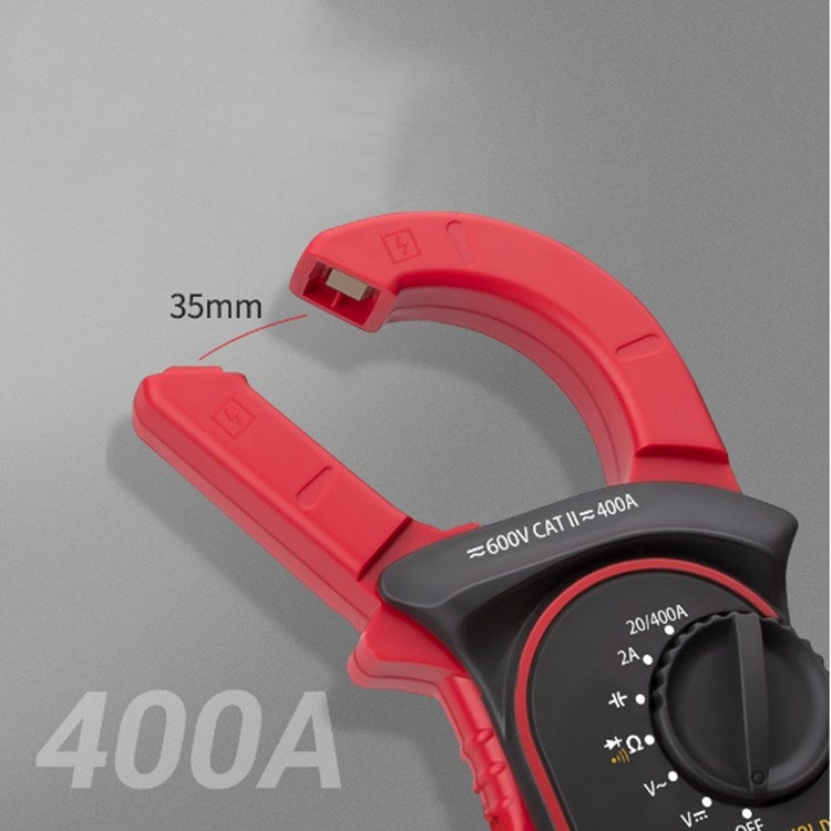 ANENG ST201 AC And DC Digital Clamp Multimeter Voltage And Current Measuring Instrument Tester(Red) - Digital Multimeter by ANENG | Online Shopping UK | buy2fix