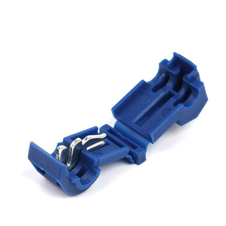 10 PCS T-type Quick-break Wire-free Fast Wire Terminal Clam(Red) - Connectors by buy2fix | Online Shopping UK | buy2fix