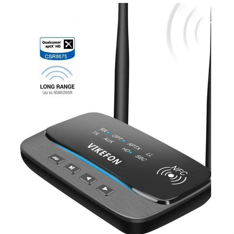VIKEFON BT-21 Bluetooth 5.0 Adapter Bluetooth Audio Transmitter Receiver - Audio Receiver Transmitter by buy2fix | Online Shopping UK | buy2fix