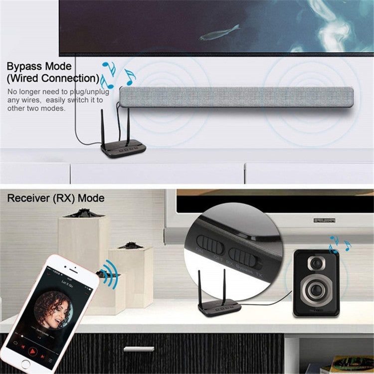 VIKEFON BT-21 Bluetooth 5.0 Adapter Bluetooth Audio Transmitter Receiver - Audio Receiver Transmitter by buy2fix | Online Shopping UK | buy2fix