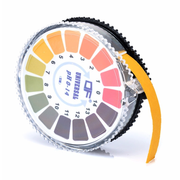 5Meters 0-14 PH Test Paper Alkaline Acid Indicator Paper For Water Urine Saliva Litmus Testing Measuring Analysis Kits - PH & Moisture Meter by buy2fix | Online Shopping UK | buy2fix