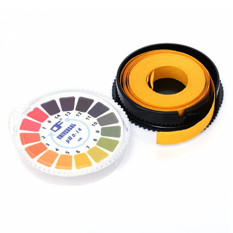 5Meters 0-14 PH Test Paper Alkaline Acid Indicator Paper For Water Urine Saliva Litmus Testing Measuring Analysis Kits - PH & Moisture Meter by buy2fix | Online Shopping UK | buy2fix