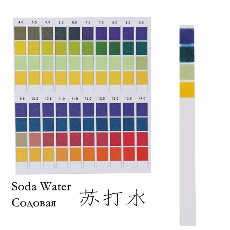 100 Strips/box  pH Test Strips 0-14 Scale Premium Litmus Tester Paper Ideal for Test pH Level of Water - PH & Moisture Meter by buy2fix | Online Shopping UK | buy2fix