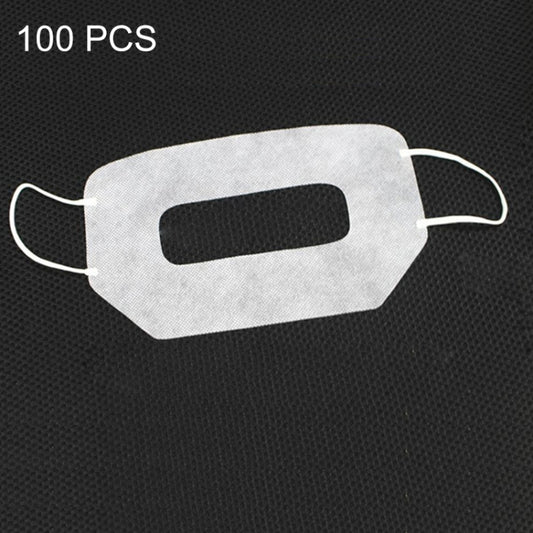 100 PCS Protective Hygiene Eye Mask White Disposable Eyemask for Virtual Reality Glasses - VR Accessories by buy2fix | Online Shopping UK | buy2fix