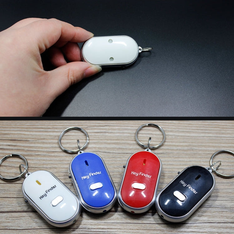 Mini LED Whistle Key Finder Flashing Beeping Remote Lost Keyfinder Locator Keyring for children(red) - Anti-lost Alarm by buy2fix | Online Shopping UK | buy2fix