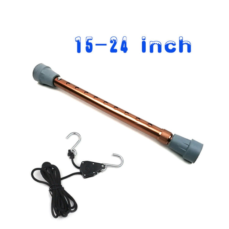 Automobile Sheet Metal Depression Repair Auxiliary Tool Hood Support Rod(Silver And Rope) - Sheet Metal Tools by buy2fix | Online Shopping UK | buy2fix