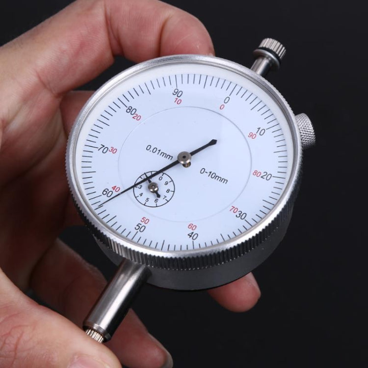 0-10mm Precision Tool Dial Indicator 0.01mm Professional Portable Dial Test Indicator - Other Tester Tool by buy2fix | Online Shopping UK | buy2fix