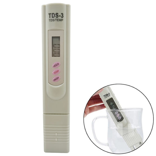 Digital TDS Meter Tester Filter Water Quality Purity Tester Drinking Water Minerals Testing Tool - Air & Water Quality Tester by buy2fix | Online Shopping UK | buy2fix