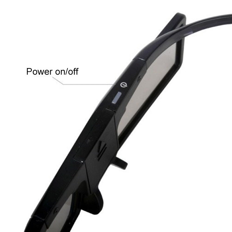 Bluetooth Active Shutter 3D Glasses Universal for Samsung Sony and Epson 5200 Projector - VR Headset by buy2fix | Online Shopping UK | buy2fix