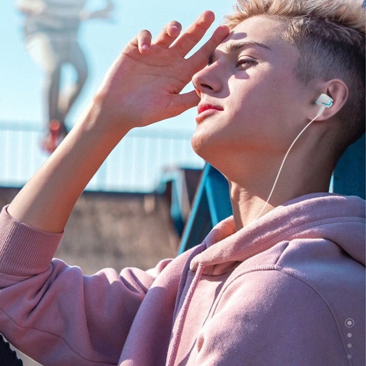 3.5mm Wired Earphone Earbuds Stereo Sound Metal Bass Headset with Mic for Smart Phone(Rose red) - In Ear Wired Earphone by buy2fix | Online Shopping UK | buy2fix