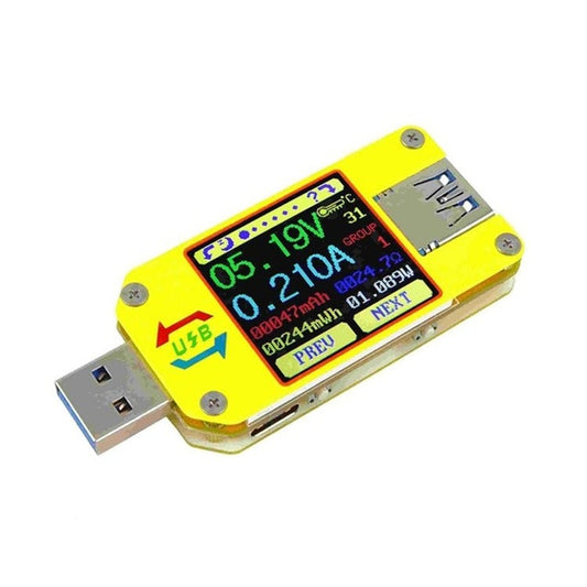 USB 3.0 Color Display Screen Tester Voltage-current Measurement Type-C Meter, Support Android APP, Model:UM34 without Bluetooth - Current & Voltage Tester by buy2fix | Online Shopping UK | buy2fix