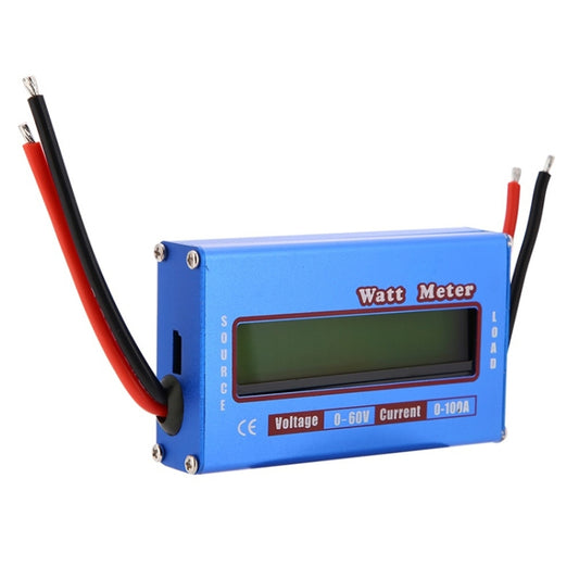 Airplane Model 0-100A 0-60V Continuous Current 50A High Precision Wattmeter - Current & Voltage Tester by buy2fix | Online Shopping UK | buy2fix