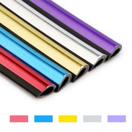 10 PCS Car Interior Mouldings Decorative Air Conditioning Outlet U-shaped Bright Strip Clip(Purple) by buy2fix