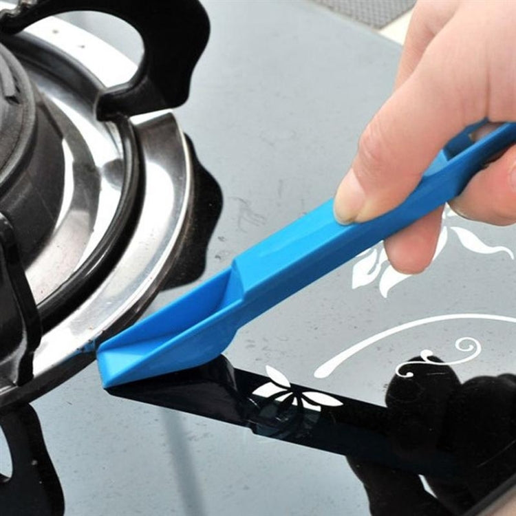 2 PCS Mini Cleaning Brush with Detachable Dustpan for Window Groove Keyboard Corner Crannies(Blue) by buy2fix