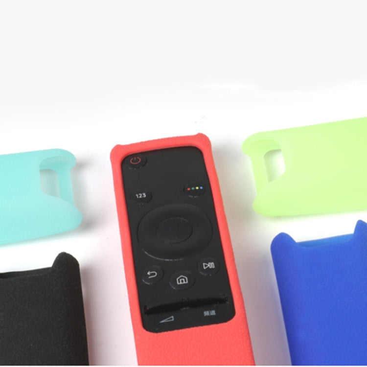 Universal Waterproof Anti-drop Silicone Remote Controller Protective Cover Case for Samsung Smart TV(Blue) - Remote Control Covers by buy2fix | Online Shopping UK | buy2fix