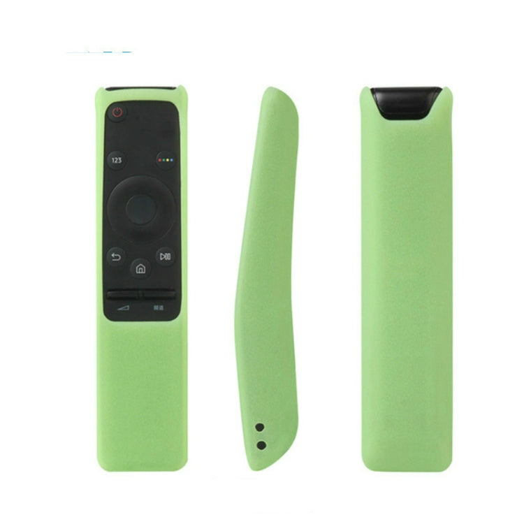 Universal Waterproof Anti-drop Silicone Remote Controller Protective Cover Case for Samsung Smart TV(Fluorescent green) - Remote Control Covers by buy2fix | Online Shopping UK | buy2fix