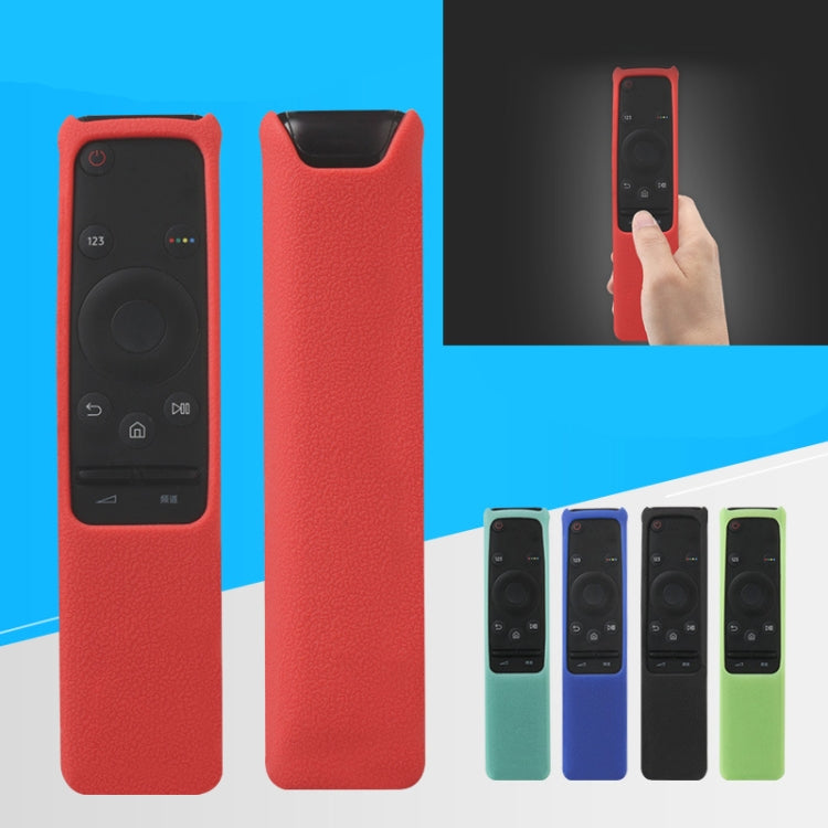 Universal Waterproof Anti-drop Silicone Remote Controller Protective Cover Case for Samsung Smart TV(Fluorescent green) - Remote Control Covers by buy2fix | Online Shopping UK | buy2fix