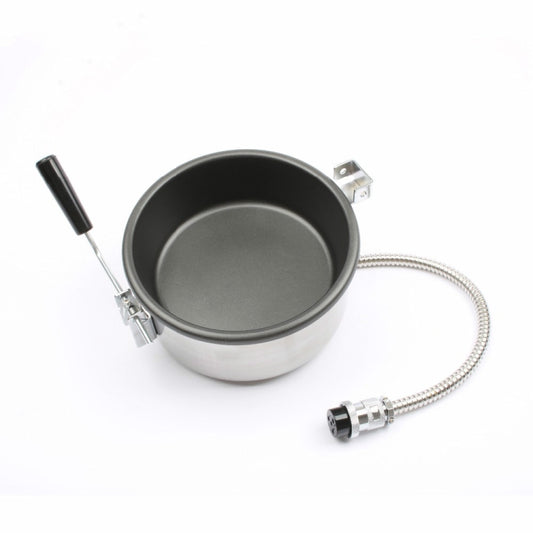 Commercial Hand-cranked Electric Popcorn Machine Popcorn Pot - Popcorn Machiner by buy2fix | Online Shopping UK | buy2fix