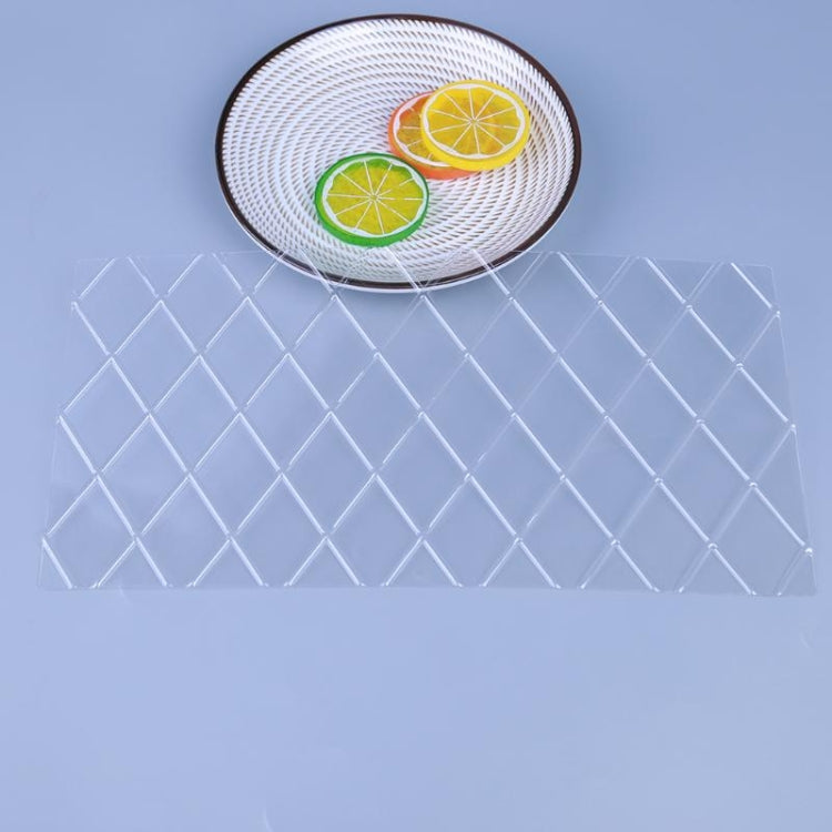 2 Sets DIY Cake Mold Wexture Fondant Printing Mold(Plaid pattern 57051) - Food Molds by buy2fix | Online Shopping UK | buy2fix